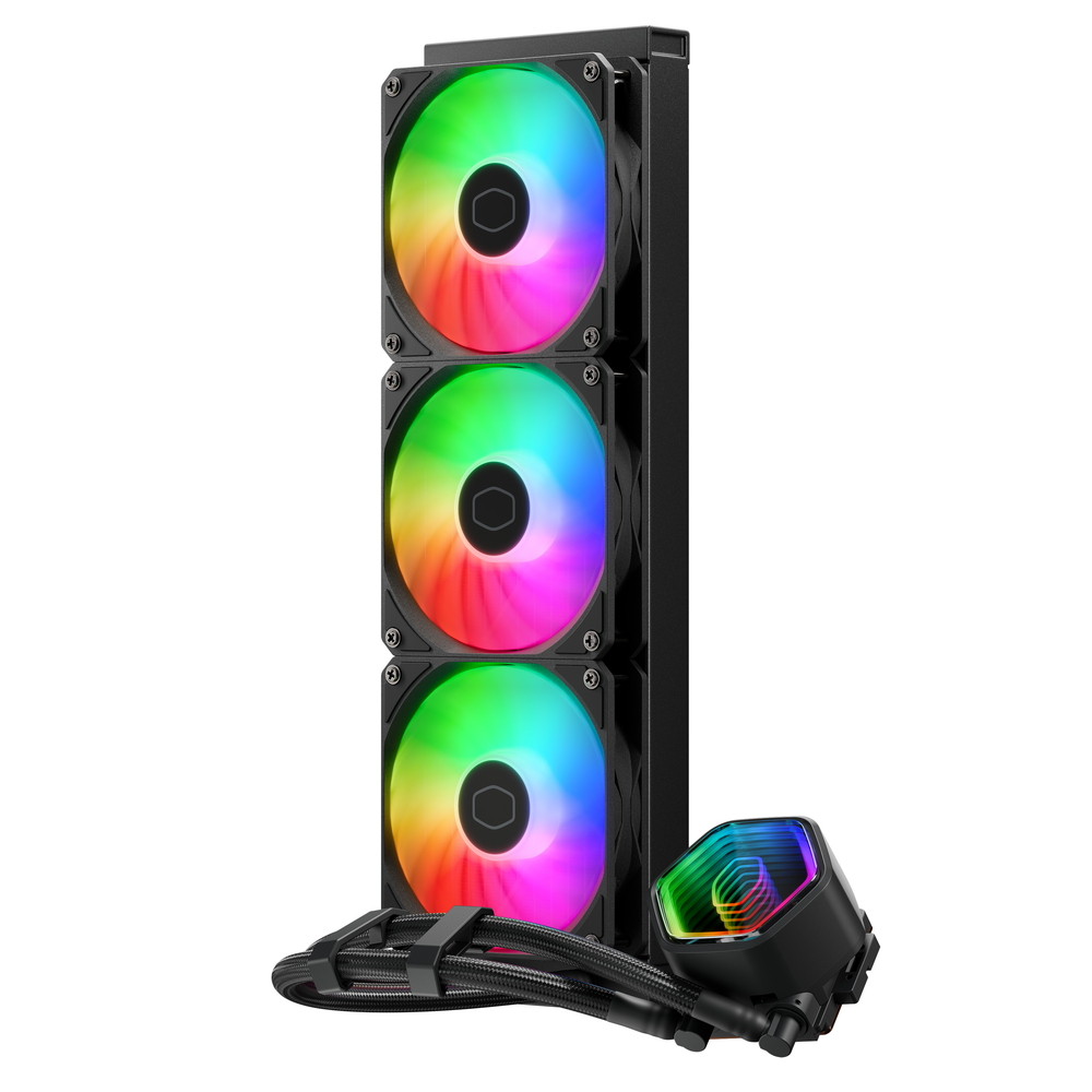 水冷CPUクーラー「MasterLiquid Core II」シリーズ4製品、空冷CPU